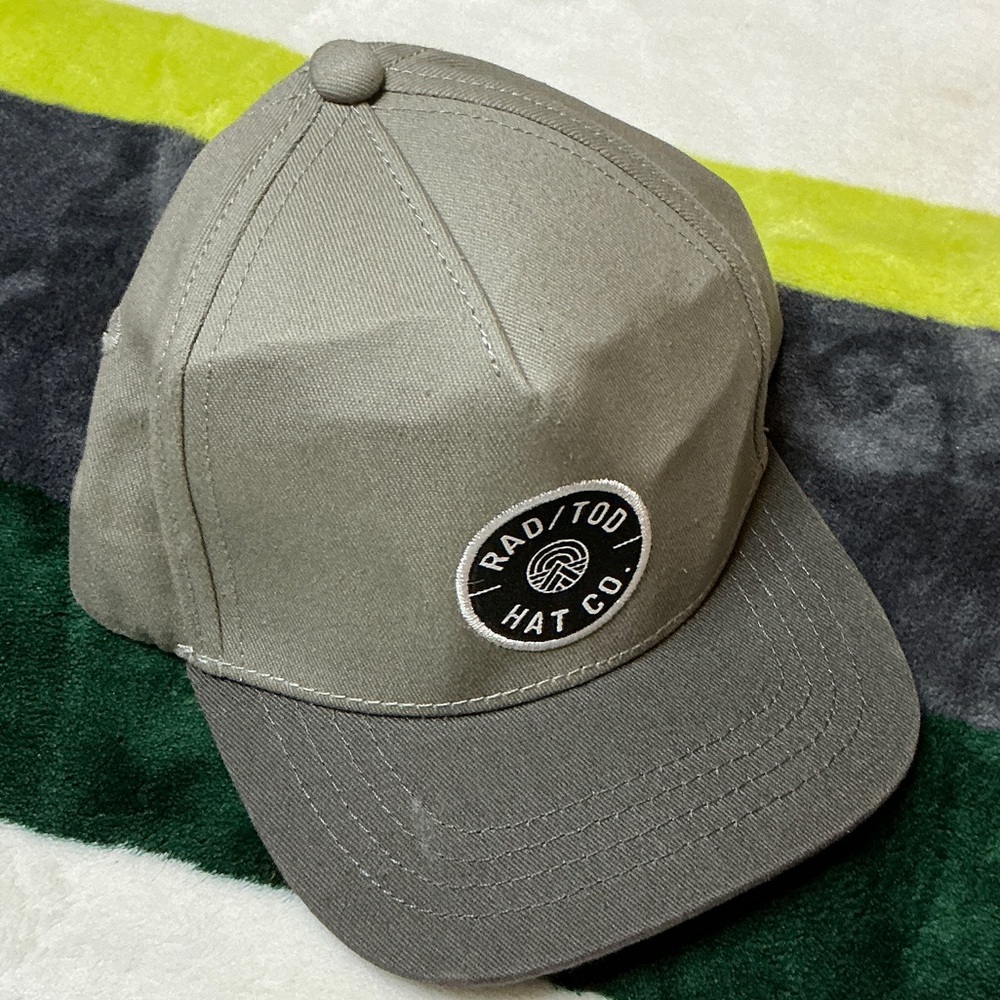 Kids Grey RAD/TOD Cap - Picture 7 of 7